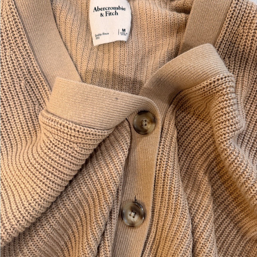 Abercrombie & Fitch Women's Beige Cardigan